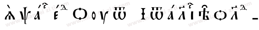 SpacedOut ItalicBold字体转换